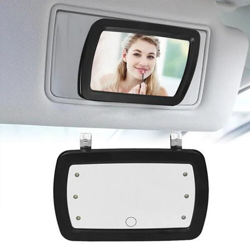 Sun Visor LED Makeup Mirror